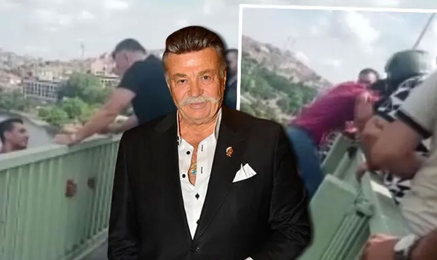 Yeşilçam'ın yıldız oyuncusu Nuri Alço Haliç Köprüsü'nden kendini atmaya çalışan gence engel oldu