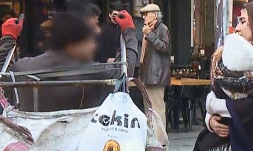 Dilenci kılığına giren CNN Türk muhabiri Sema Akbulut'a ahlaksız teklif