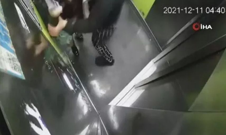 Esenyurt'ta Lüks Bir Rezidans'ın Asansöründe Genç kıza Akıl Almaz Saldırı