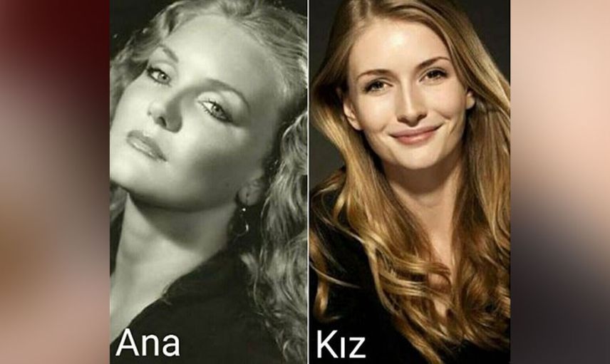 Suna Yıldızoğlu ve kızı Yasemin Allen