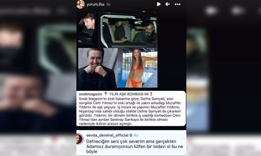 Eski sevgilisinin yakın arkadaşıyla aşk yaşayan Defne Samyeli'ye, Sevda Demirel'den bomba yanıt: Adamsız duramıyorsun!