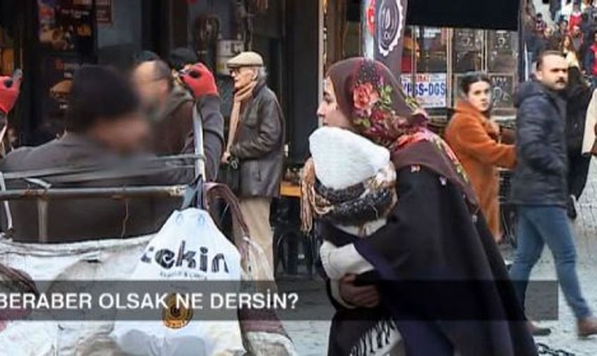 Dilenci kılığına giren CNN Türk muhabiri Sema Akbulut'a ahlaksız teklif