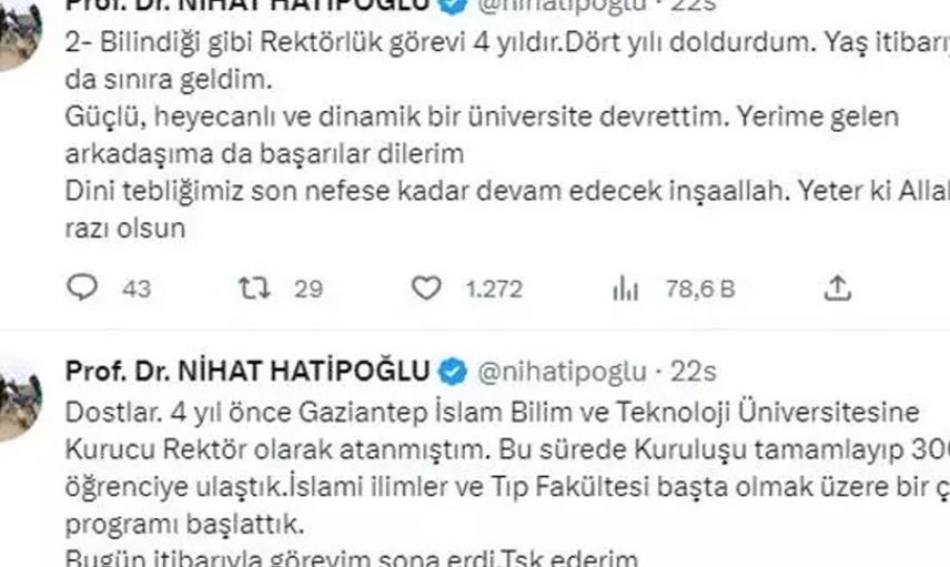 Ekranların sevilen ismi Nihat Hatipoğlu'ndan hayranlarını üzen veda