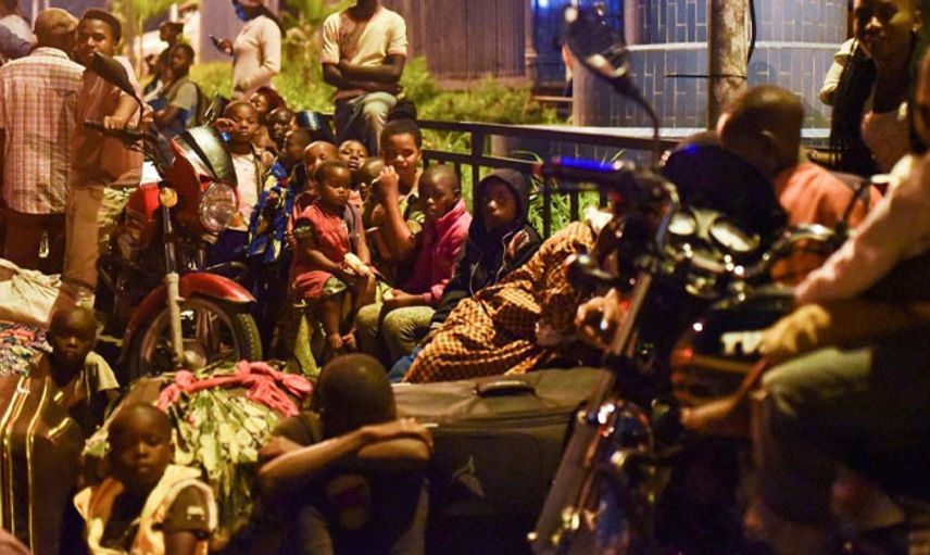 Afrika'nın En Aktif Yanardağı Nyiragongo Patladı: Goma Nüfusu Sokaklara Döküldü
