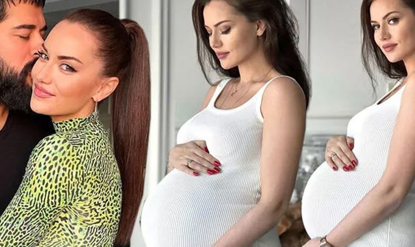Fahriye Evcen fotoğraf paylaştı sosyal medya yıkıldı