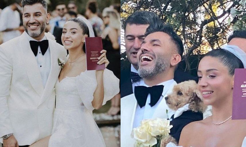 Zeynep Bastık'ın Düğününde Yarış Vardı!