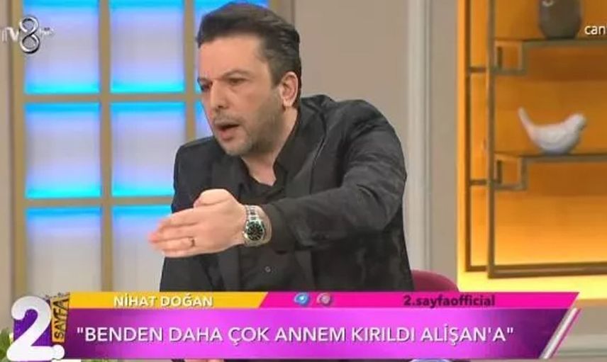 Nihat Doğan'dan eski dostu Alişan için zehir zemberek sözler! Herkesin içinde rezil etti