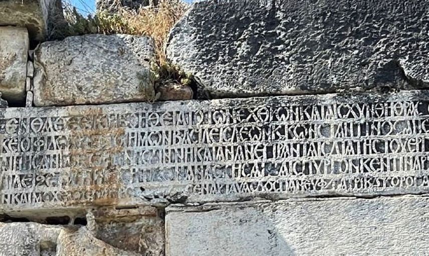 İznik'de 2 bin yıllık kitabenin sırrı çözüldü