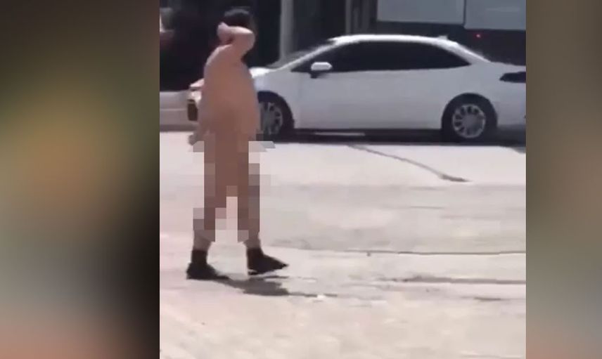 Şener Şen'in filmi gerçek oldu! Bir 'Çıplak Vatandaş' olayı da Kahramanmaraş'da yaşandı salına salına sokakta dolaştı 'Gözlerim kanıyor...'