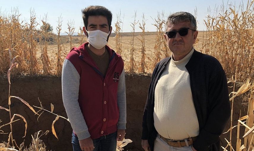 Konya’da Bulunan Mısır Tarlasında Ortaya Çıkan Obruk Görenleri Korkuttu