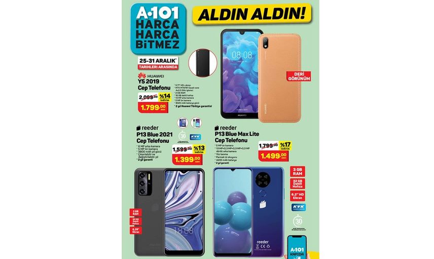 A101 Aktüel Kataloğunda 25 - 31 Aralık Tarihlerinde Neler Var?