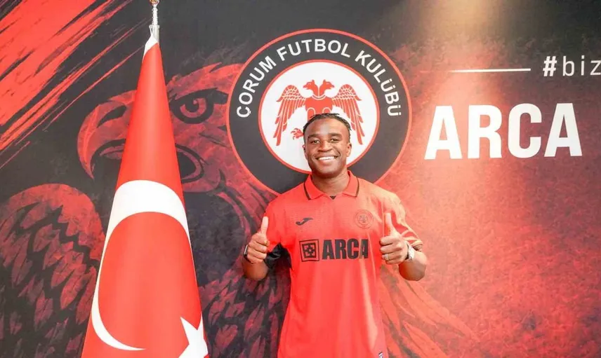 Çorum FK, yeni golcüsü Youssoufa Moukoko'yu duyurdu