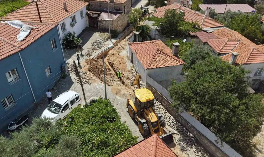 Yerkesik'te içme suyu hattı yenileniyor: Su kesintilerine son veriyor