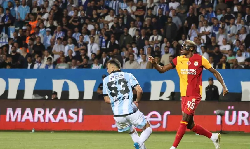 Galatasaray, Erzurumspor'a karşı erken öne geçti