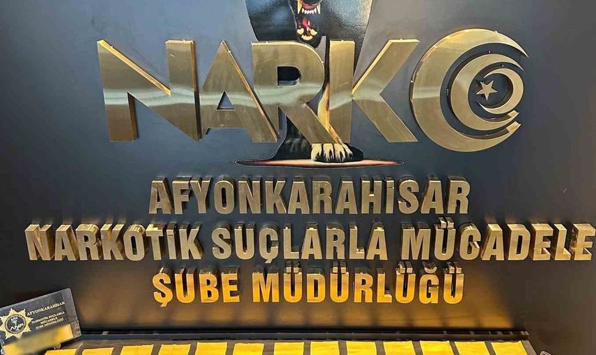 Afyonkarahisar'da uyuşturucu operasyonu: Bir kişi tutuklandı