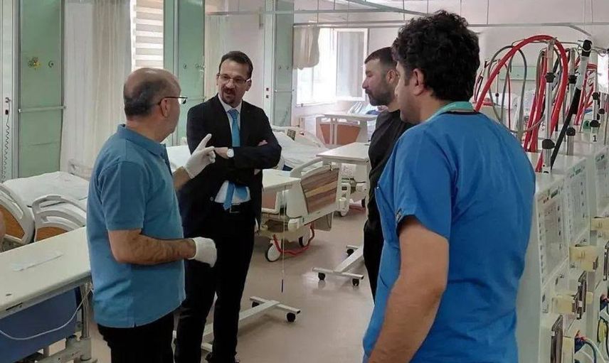 Cizre Devlet Hastanesi'nde diyaliz ünitesi modernize edildi