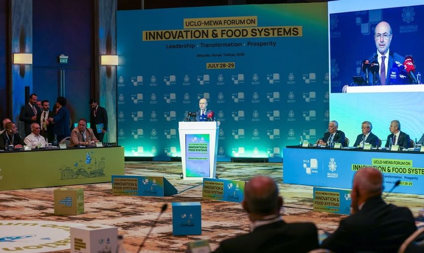 Selçuklu Belediyesi, UCLG-MEWA Yenilikçilik ve Gıda Sistemleri Forumuna ev sahipliği yapıyor