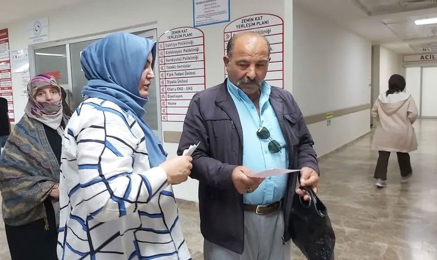 Bayburt'ta hasta hakları günü'nde farkındalık oluşturuldu