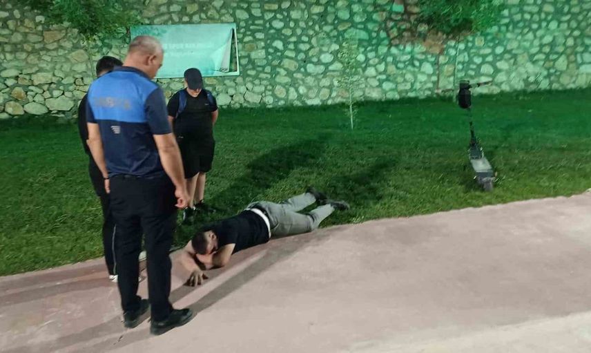 Battalgazi'de elektrikli scooter kazasında hızlı müdahale: Yaralı hastaneye sevk edildi