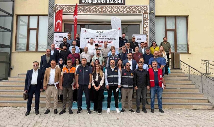 Van'da afet risklerini azaltmaya yönelik çalıştay yapıldı