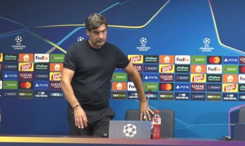 Paulo Fonseca: Fenerbahçe karşında favori olan bir ekip vardı