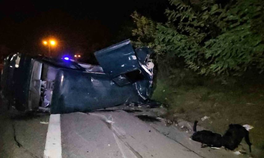 Takla atan aracından inen sürücü, ikinci kaza sonucu hayatını kaybetti