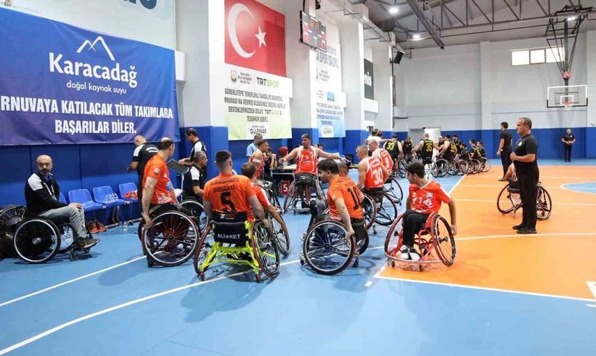 Tekerlekli sandalye basketbolda heyecan dorukta: Göbeklitepe turnuvası devam ediyor