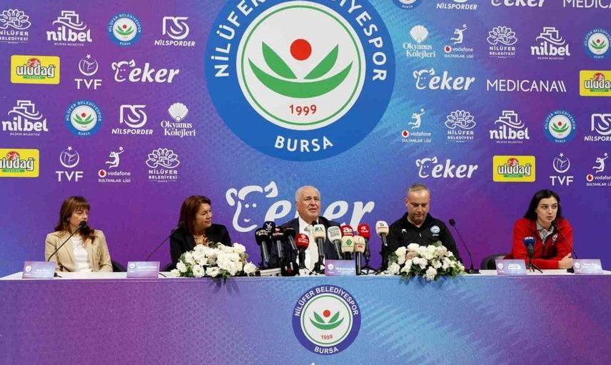 Nilüfer Belediyespor Eker Kadın Voleybol Takımı yeni sezon kadrosunu tanıttı