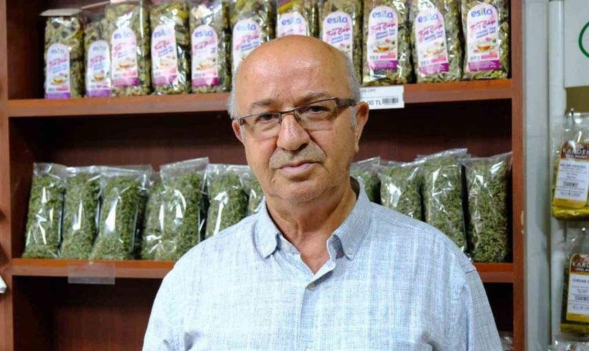 Van'da soğuk havayla birlikte bitki çaylarına olan talep arttı