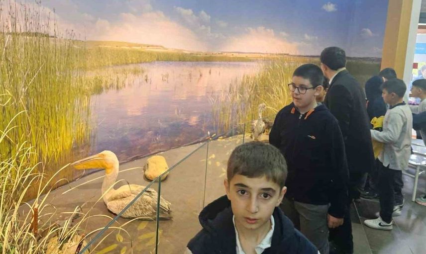Kütahya'da öğrenciler doğayla buluştu: Çamlıca Tabiat Parkı'nda doğa eğitimi