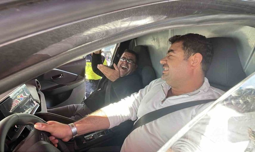 Trafikte emniyet kemeri simülasyonla öğretiliyor