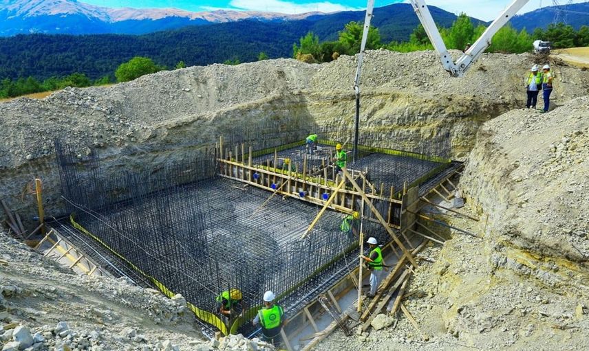 Denizli Büyükşehir Belediyesi, Babadağ'a yeni içme suyu deposu kazandırıyor