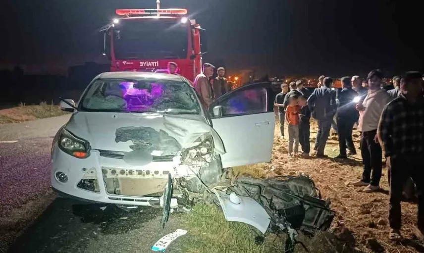 Mardin'de trafik kazası: Genç hayatını kaybetti