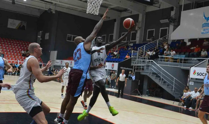 Aliağa Petkimspor, Ege Cup 2026'da Trabzonspor'u farklı mağlup etti