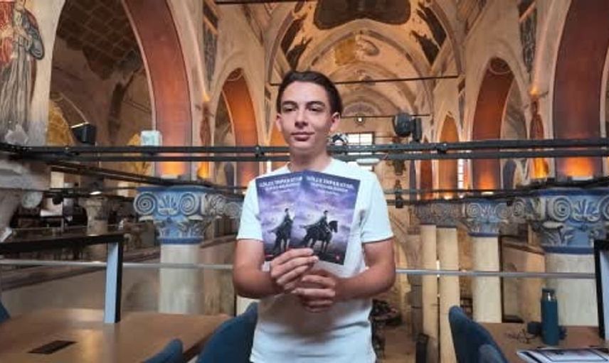 16 yaşındaki İbrahim, tarih merakını kitap haline getirdi