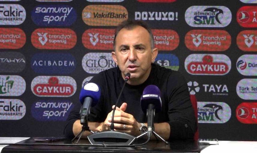 Çaykur Rizespor'un üzüntüsü: Teknik direktör Recep Uçar sonuçtan memnun değil