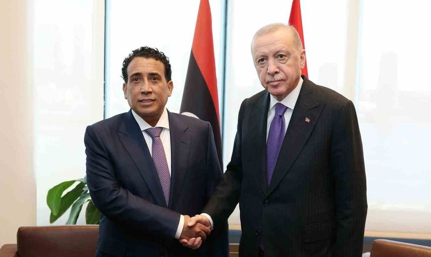 Libya'nın lideri el-Menfi, Erdoğan ile önemli bir görüşme gerçekleştirdi