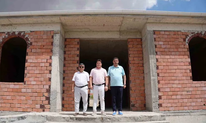 Afyonkarahisar'da aile sağlığı merkezi inşaatı hızla ilerliyor