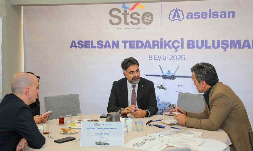 Sivas sanayicileri ASELSAN ile tedarikçiliği tartıştı