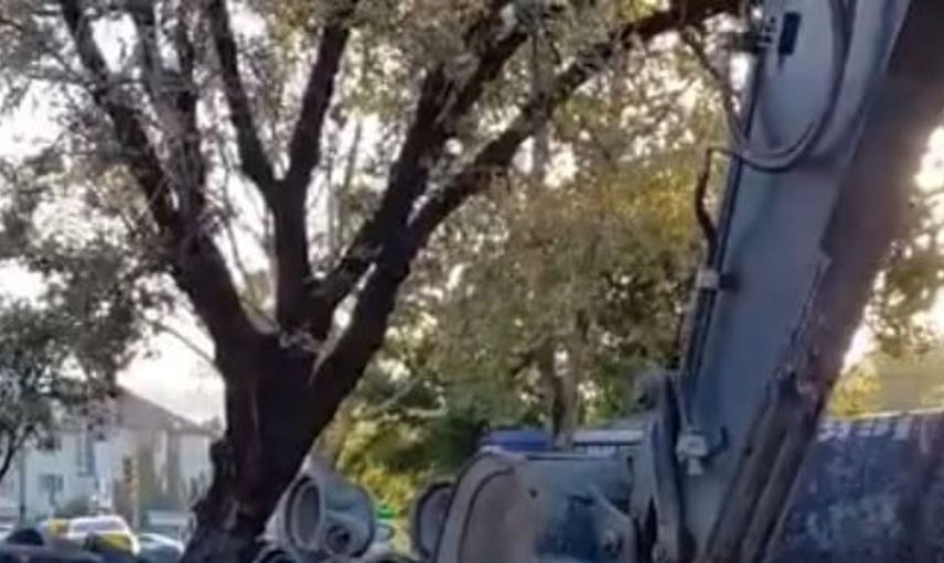 Eyüpsultan'da altyapı çalışmaları sırasında kısmi göçük yaşandı