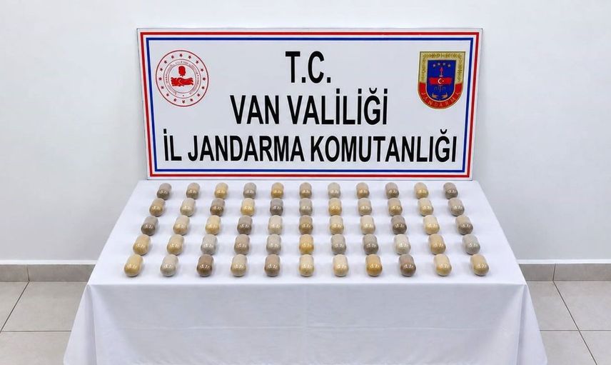 Van'da midesinde uyuşturucu taşıyan kişi gözaltına alındı