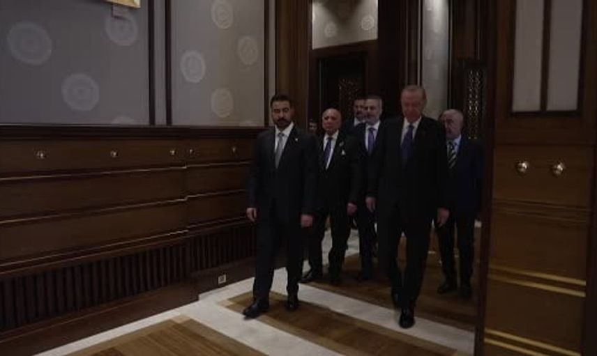 Cumhurbaşkanı Erdoğan, Irak Başbakanı Zeydi’yi kabul etti