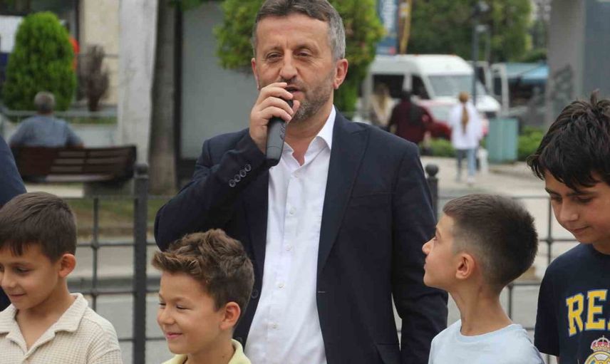 Ordu'da yaz kur’an kursu öğrencilerine bisiklet ve paten hediye edildi