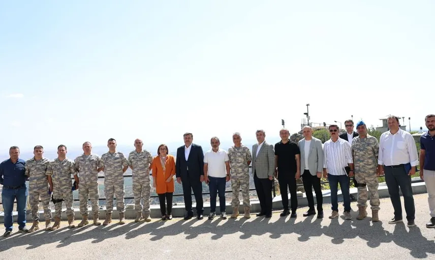 Gaziantep'te Hava Radar Komutanlığı'na nezaket ziyareti