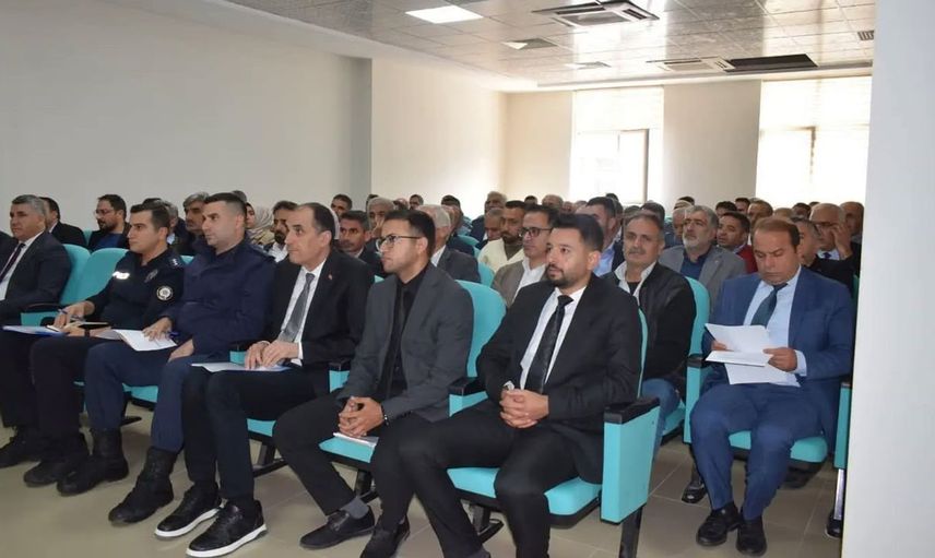 Çelikhan'da okul güvenliği için önemli toplantı yapıldı