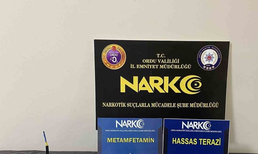 Ordu'da uyuşturucu operasyonu: 49 yaşındaki şüpheli tutuklandı