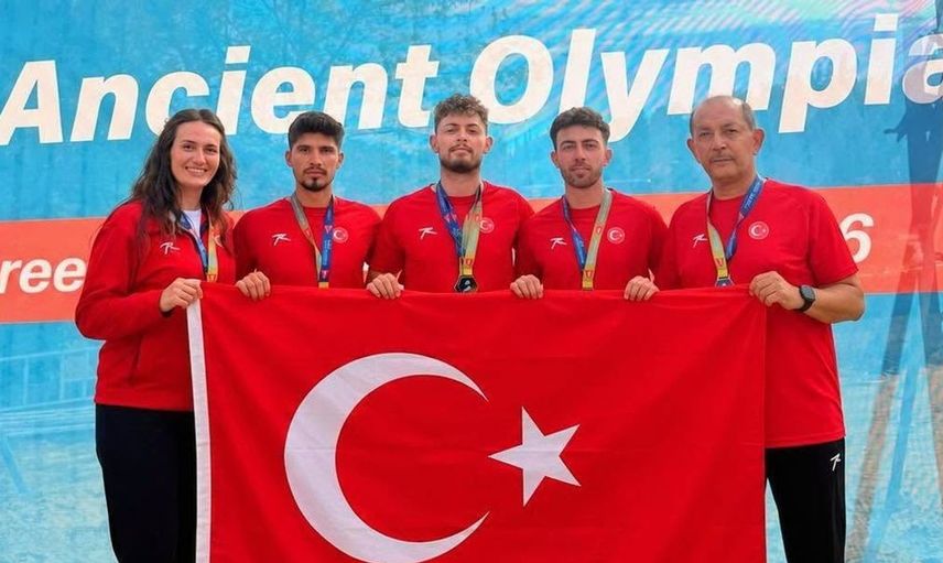 Erzincanlı sporcular Avrupa'da tarihi başarıya imza attı