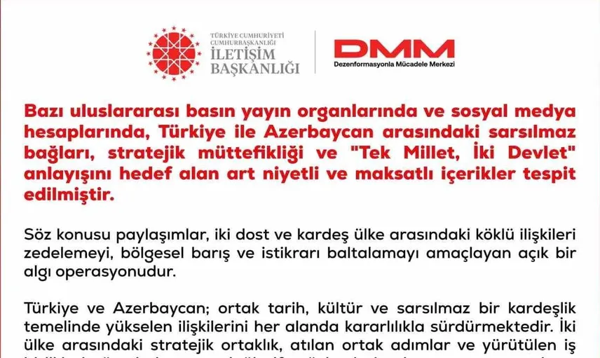 Türkiye ve Azerbaycan kardeşliğinin önemi vurgulandı