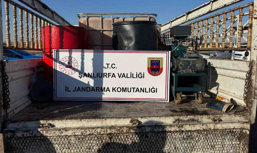 Viranşehir’de jandarmadan kaçak akaryakıt operasyonu: 650 litre ele geçirildi