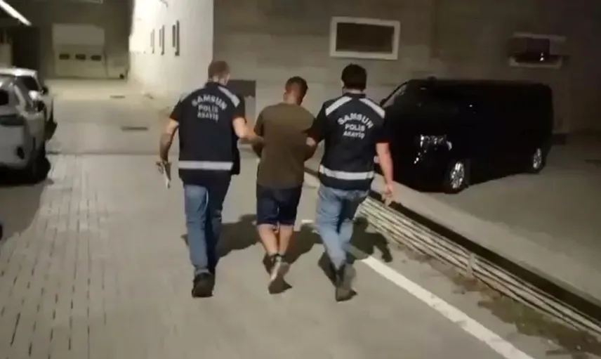Samsun'da firari hükümlü hırsız yakalandı